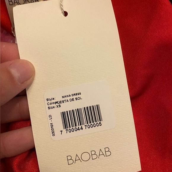 Baobab | Nikka Coverup Swimsuit Dress In Puesta De Sol Size XS NEW - Picture 4 of 8